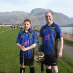 Connor Chalmers and Eoghan Stewart at Kilmallie