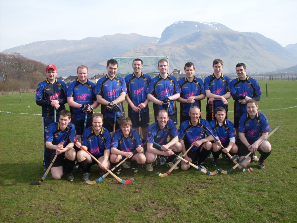 2012 First Game against Kilmallie - Ben Nevis in the background