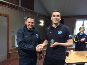 Ally Lamont was awarded the inaugural Captain's Player of the Year Award