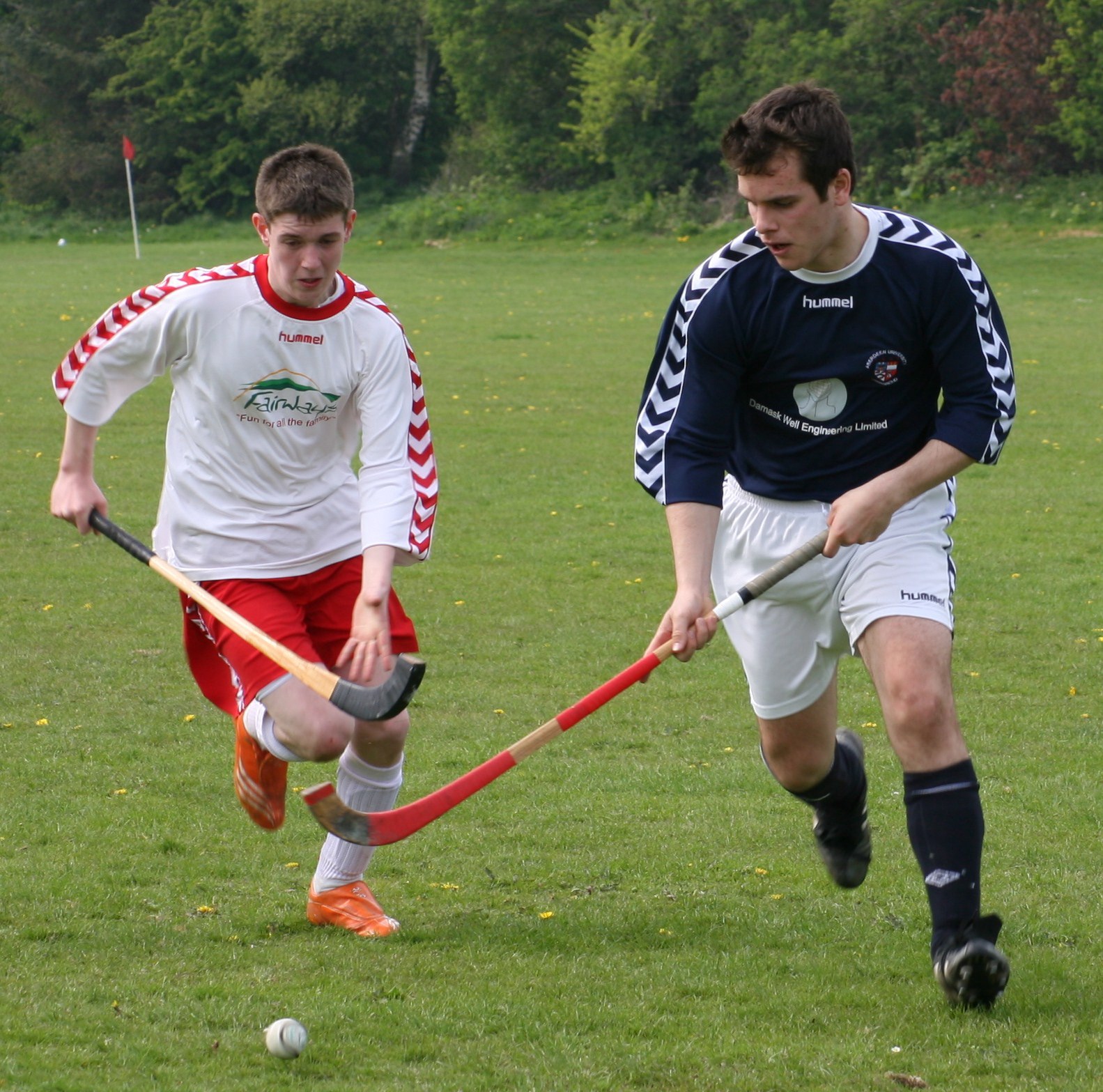 Donald Lamont playing for Aberdeen Uni in 2008